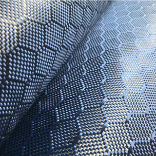 K Gsm Honeycomb Carbon Fiber Cloth Hexagon Carbon Fabric For Car