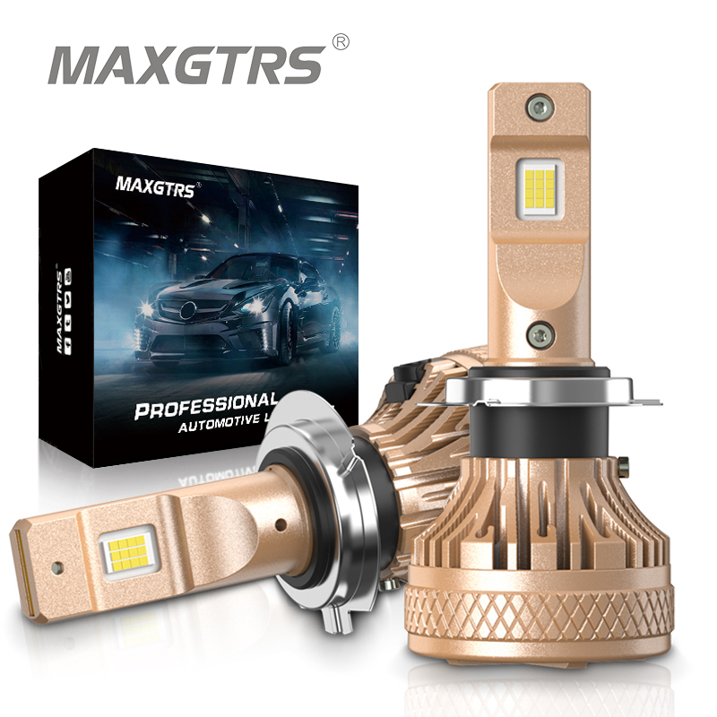 Maxgtrs 2x H4 H7 H8 H11 9005 9006 Hb3 Hb4 9012 Fog Lights Super Bright