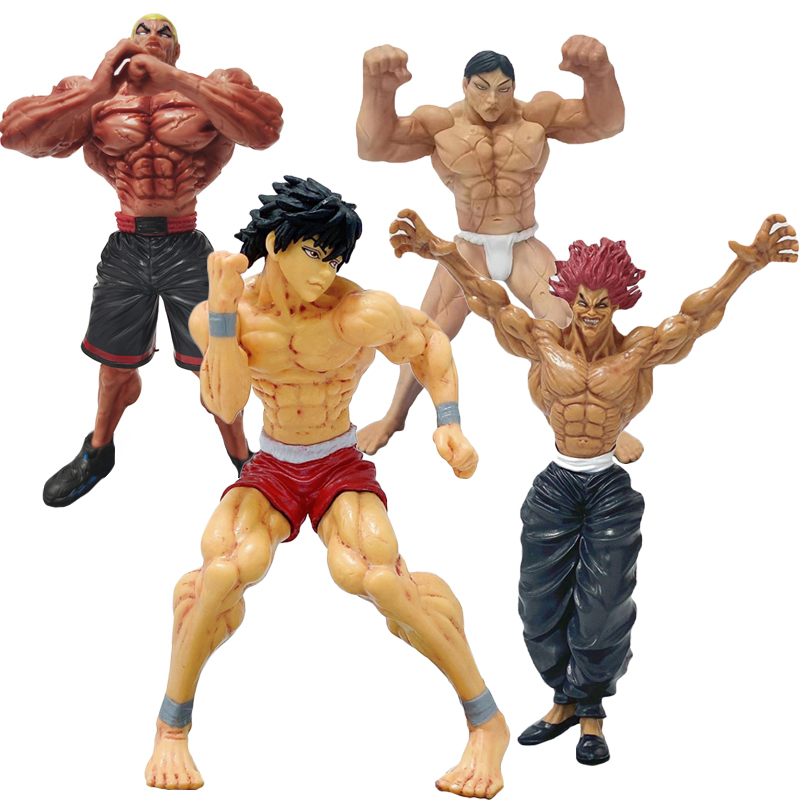 Hanma Baki Anime Action Figures Hanma Yujirō Jack Hanayama Kaoru Japan