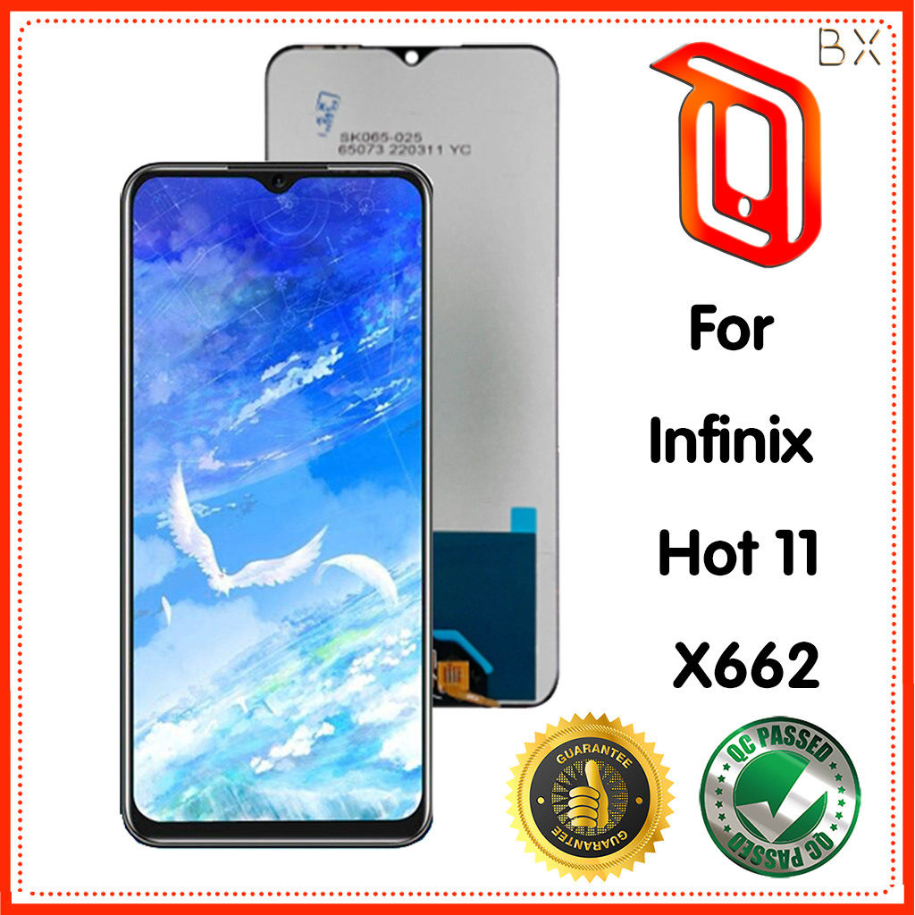 For Infinix Hot LCD X X B X F Display Touch Screen Digitizer