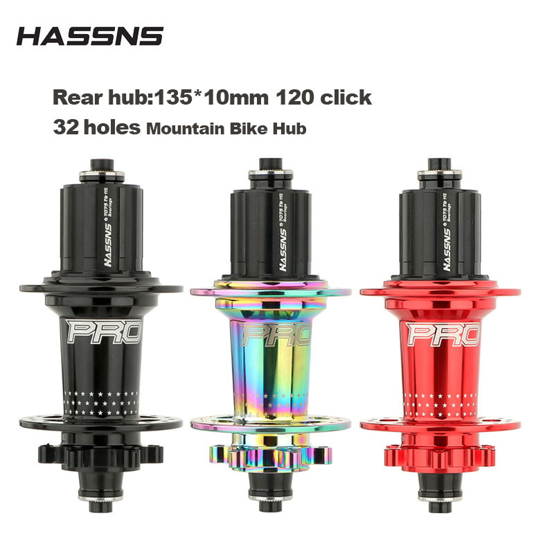 Hassns Pro Bicycle Rear Hub Mtb Cube Furos V Ratchet Mountain Bike