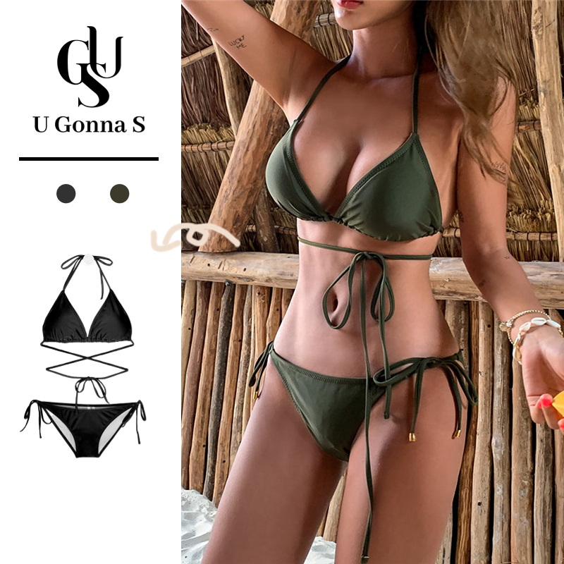 U Gonna S Bikini Swimsuit Woman Bikini Beachwear Set Sexy Swimwear