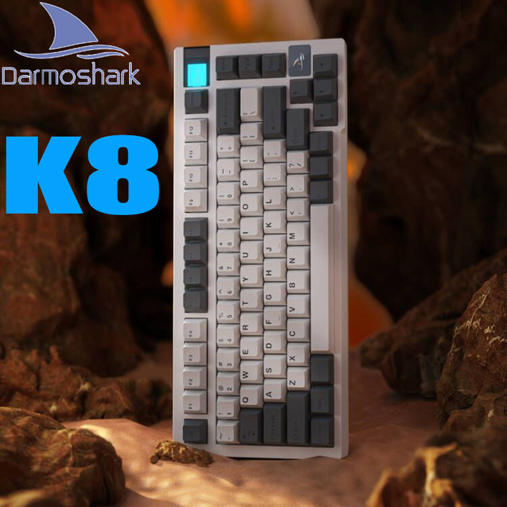 Darmoshark K8 Wireless Gaming Keyboard 3Mode BT5 0 2 4GHz USB C With