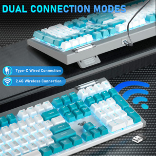 Aula F Gaming Keyboardkeyboard Mechanical Keyboard Dual Mode G