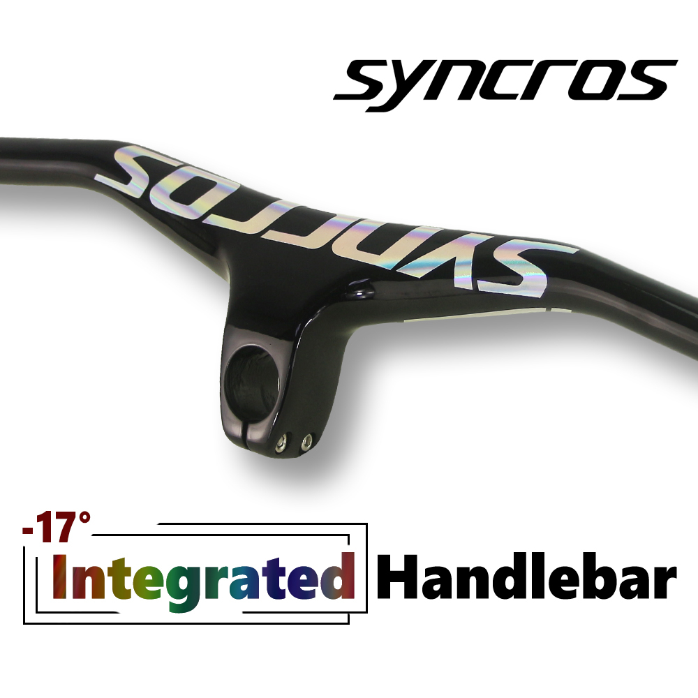 Syncros Chrome Logo Carbon Fiber Mountain And Stem 28 6mm 17Degree