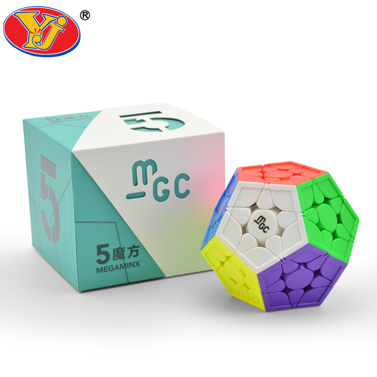 Megaminx Cube YJ MGC 3x3x3 Megaminx Magnetic Sculpture Stickerless