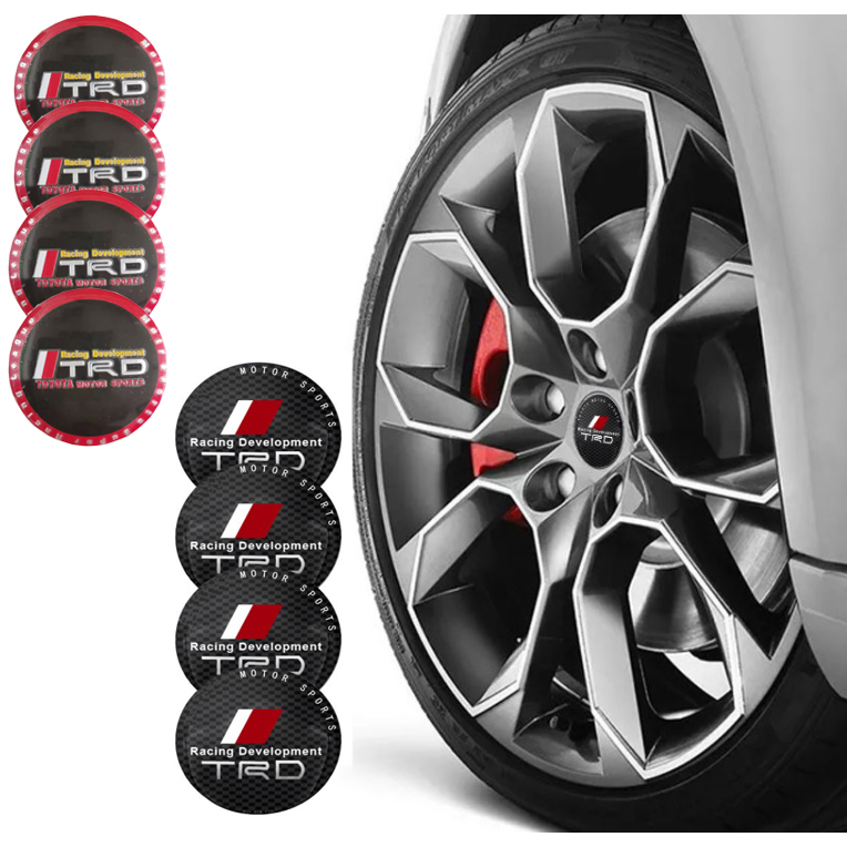 Pcs Mm Car Wheel Center Hub Caps Emblem Stickers Auto Decals Hub