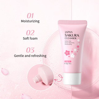 Laikou Fda Japan Sakura Foam Cleanser Cherry Blossoms Face Wash Oil