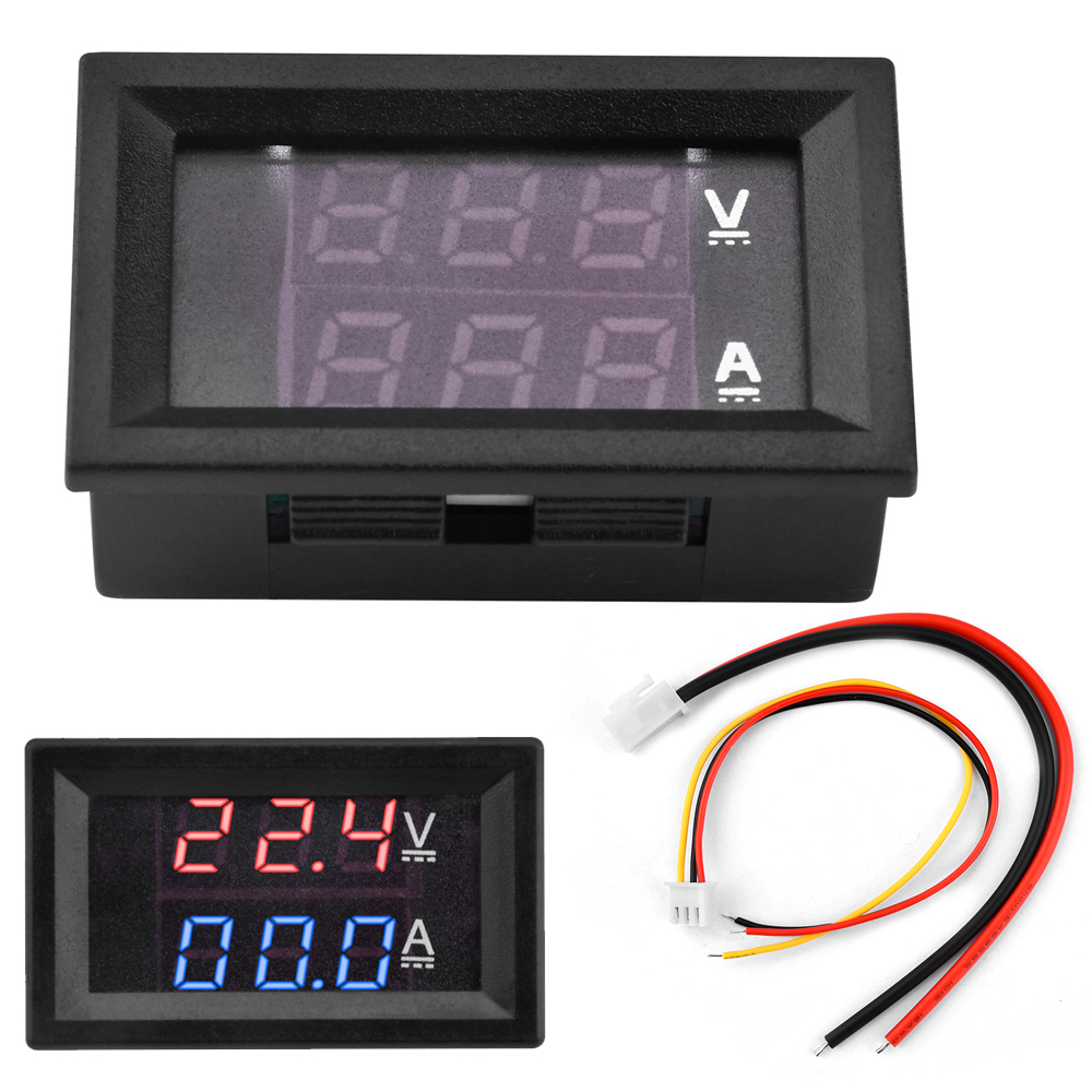 Volt Meter Digital Voltmeter Ammeter LED Display Volt Meter Gauge