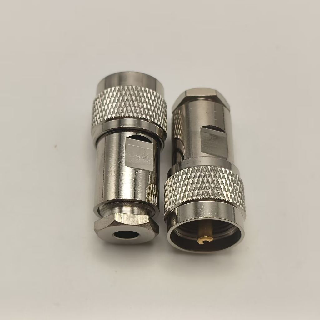 Pcs Uhf Clamp Pl Male Plug For Lmr Rg Rg Rg Cable Rf