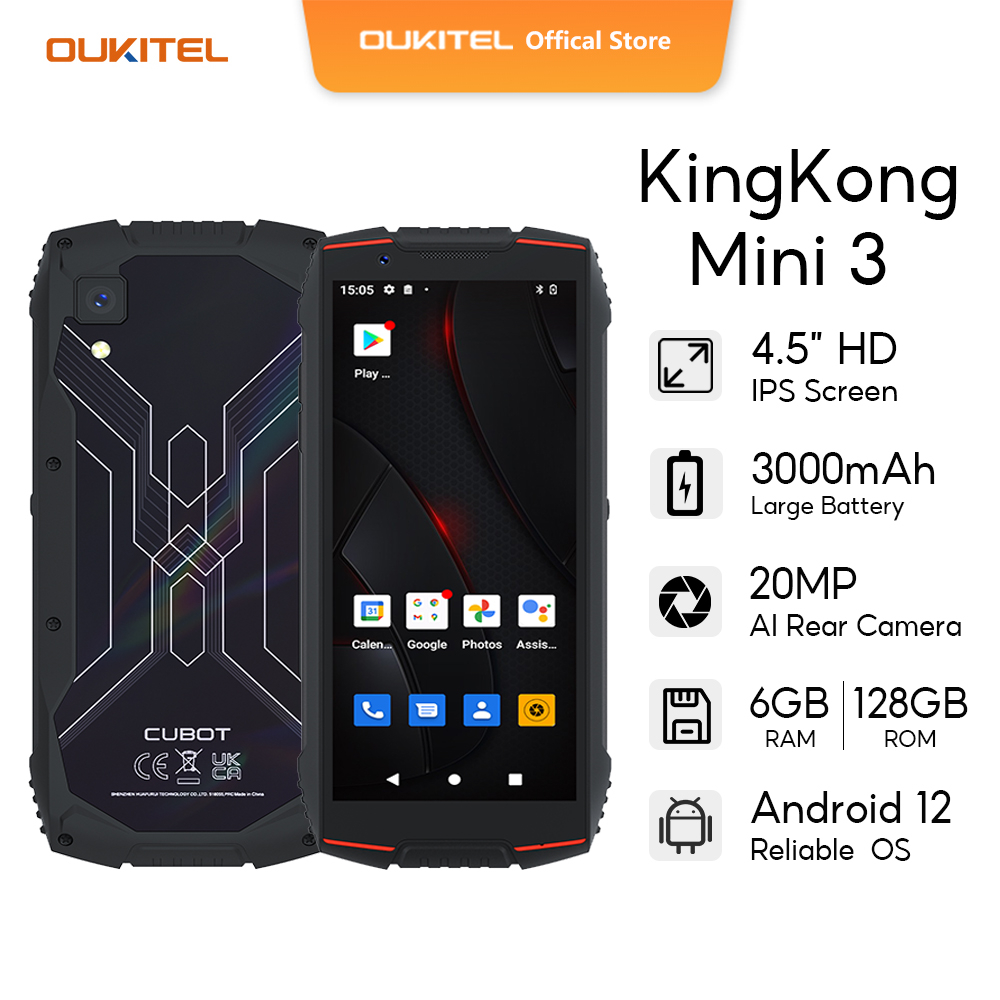 Cubot Kingkong Mini Rugged Phone Helio G Octa Core Gb Gb