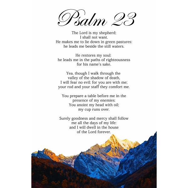 Psalm 91 23 Psalm 27 Scripture Bible Verse Wall Art Home Decor Wall