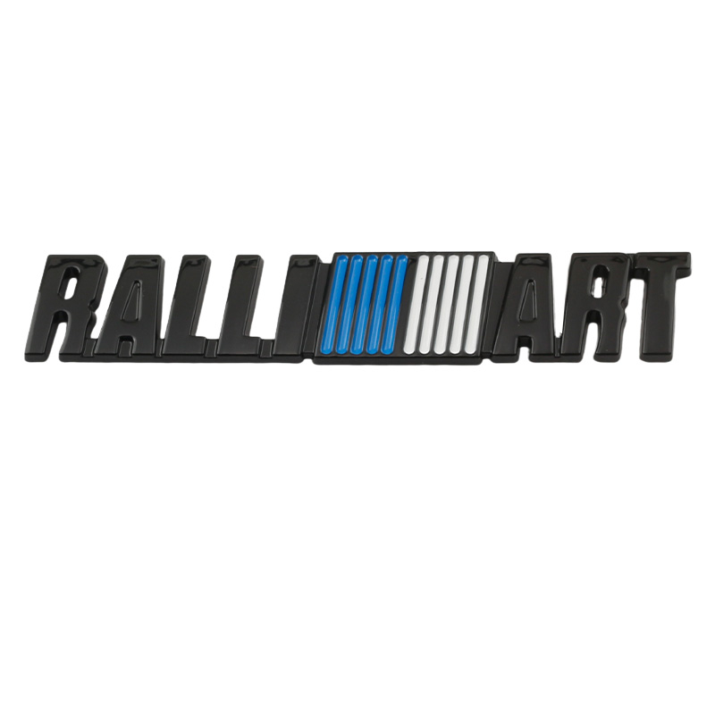 Mitsubishi Modified Ralliart Logo Modified Car Sticker Ralliart Grille