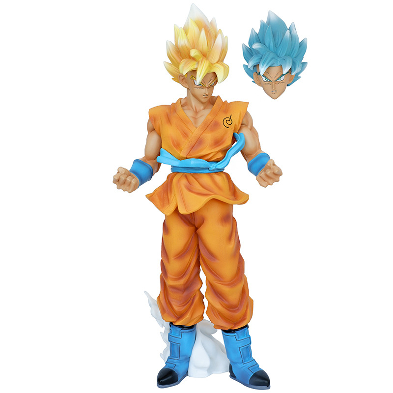 30 5cm Figura Dragon Ball Super Saiyan Super Transformation GK Figure