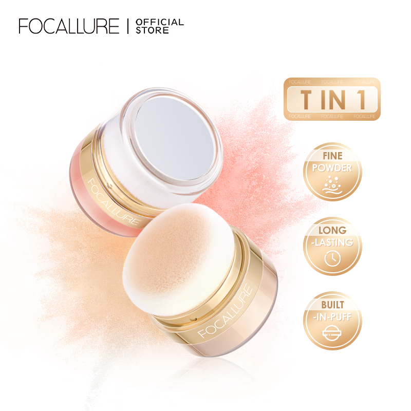 FOCALLURE AmberGold Oil Control Setting Powder Loose Pwder Oil Control