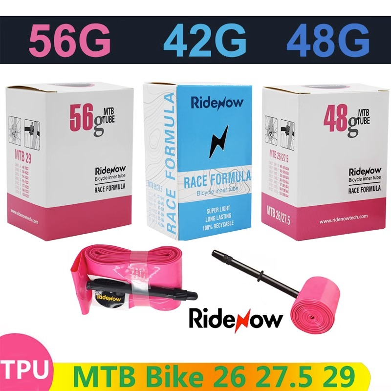 Ready Stock Ridenow Mountain Bike MTB Ultra Light Inner Tube 56g 42g