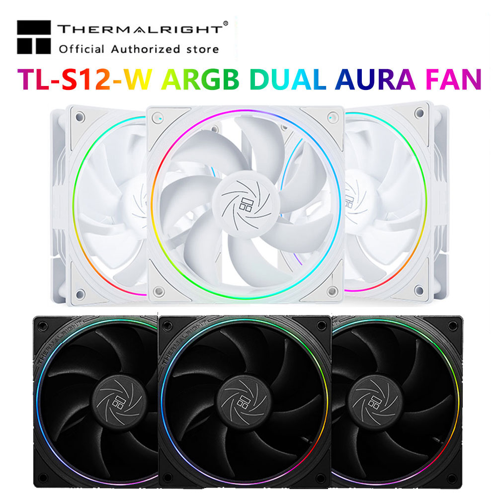 Thermalright Tl S Mm Halo Cooling Fan V Pin Argb Fan Pc Gamer