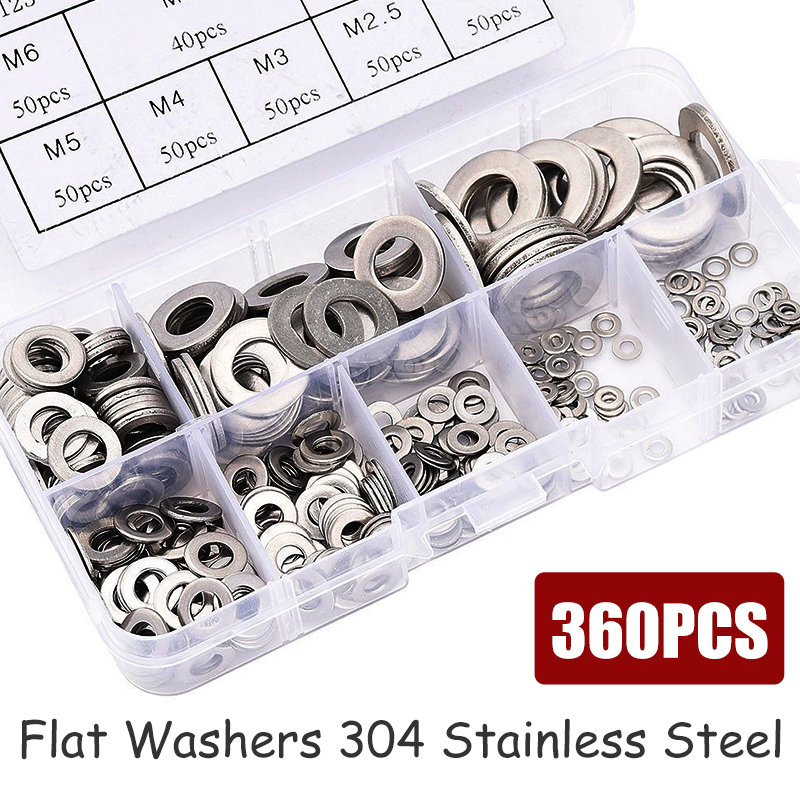 Pcs Flat Washers Stainless Steel M M M M M M M Flat