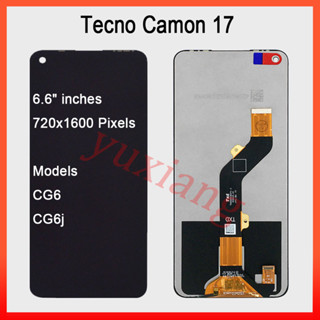 Original For Tecno Camon 16 CE7 CE7j CE9h LCD Camon 17 Pro 17P 18 P 19