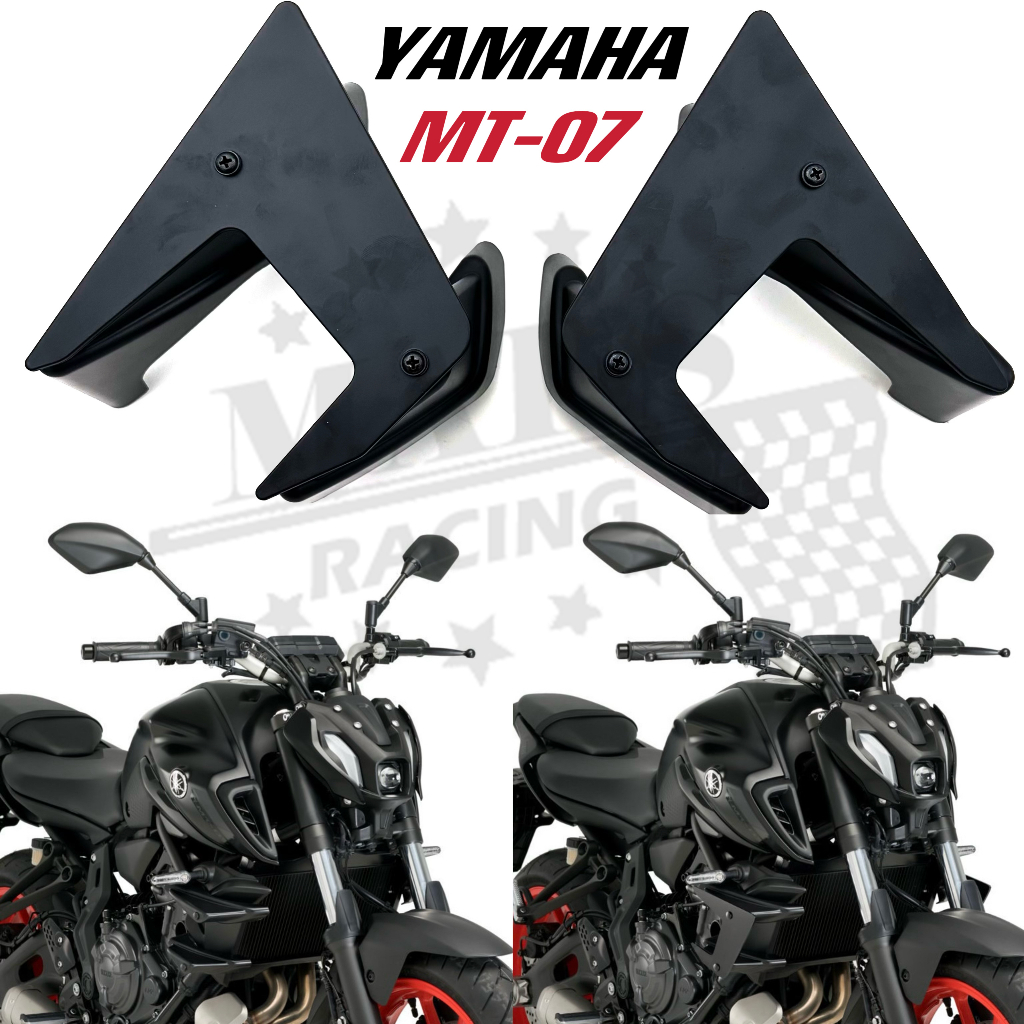 Motorcycle Sport Downforce Naked Side Spoilers Front Spoiler Winglet