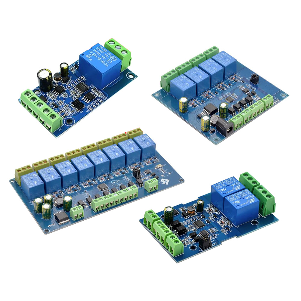 Modbus Rtu Relay Module Switching Input Output Rs Ttl