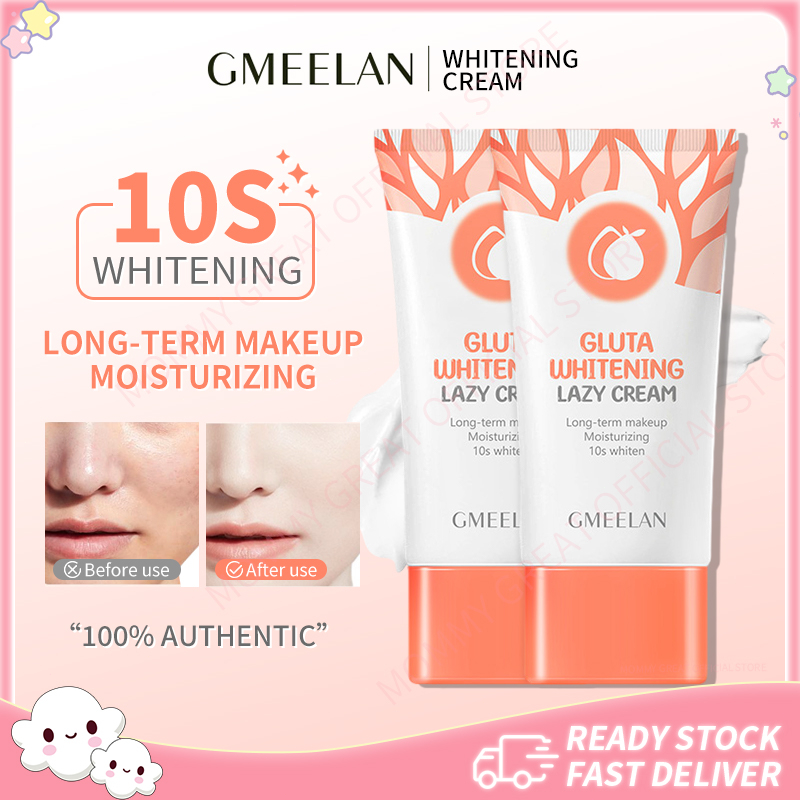 GMEELAN Gluta Whitening Lazy Cream Facial Whitening Lotion Cream