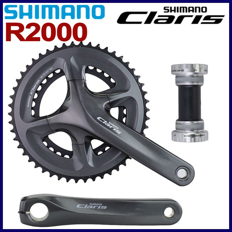 Shimano Claris Fc R Road Bike Crankset Speed Hollowtech Mm