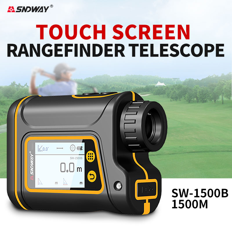 SNDWAY Golf Laser RangeFinder Telescope 600M 1000M 1500M LCD Digital