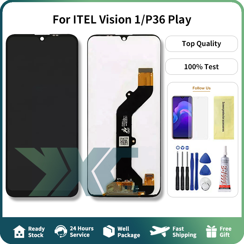 For Itel Vision L P Play Lcd Screen Assembly Replacement Ultra