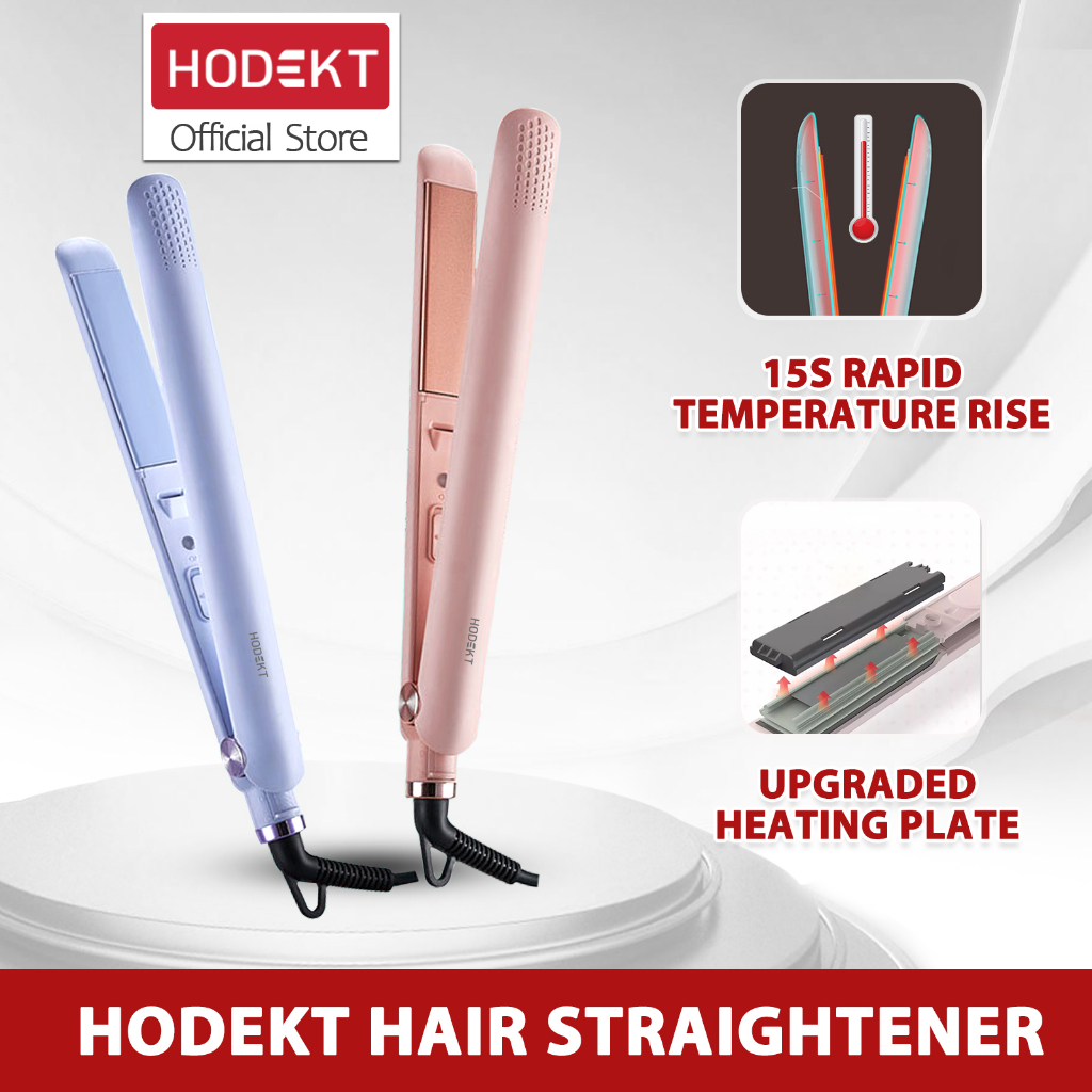 HODEKT 2 In1 Hair Straightener And Curler Professional Hair