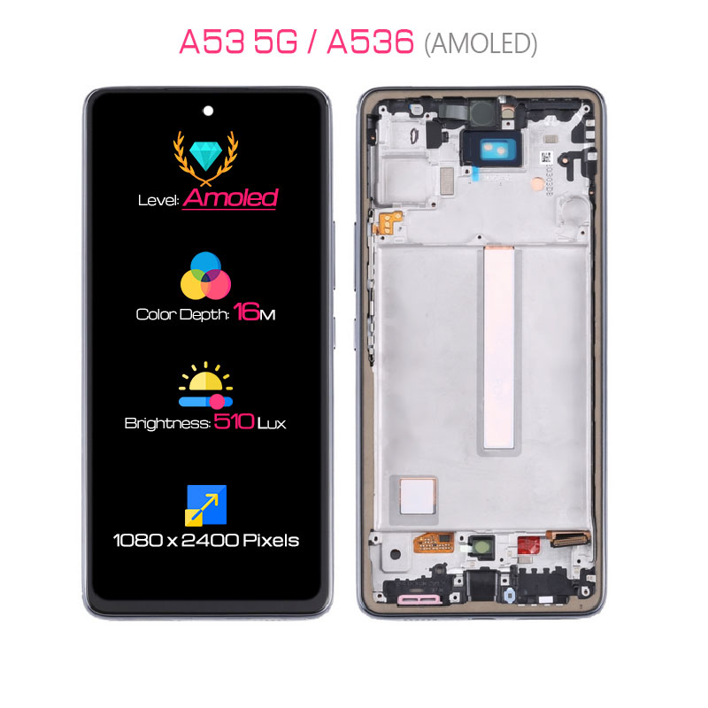 Allparts Incell Display For Galaxy A53 5G Sm A536 Lcd Touch Screen