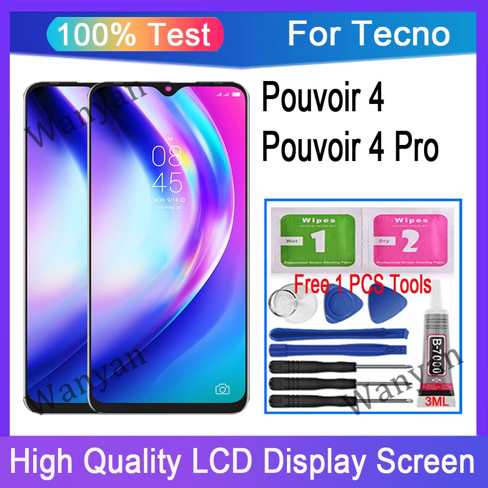 Original Tecno Pouvoir Lc Pouvoir Pro Lc Lcd Display Touch Screen