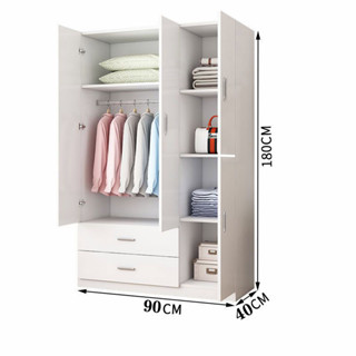 EXINHOME Multifunctional Cabinet For Clothes Wardrobe Small Home