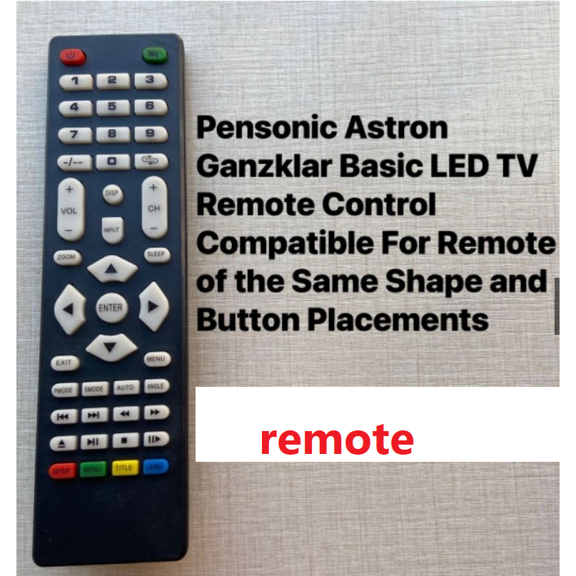 Astron Pensonic Ganzklar Smart Tv Remote Shopee Philippines