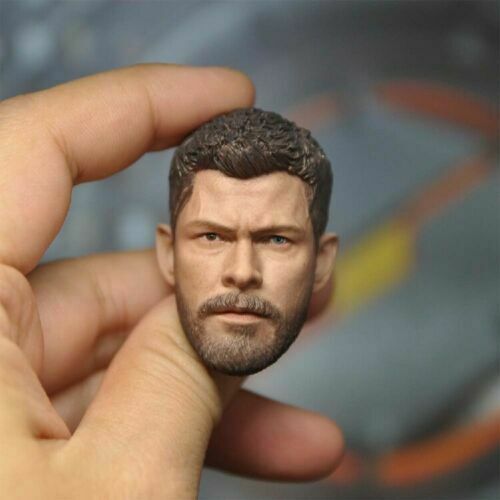 Model Chris Thor Avengers Man Head Sculpt FIt Hot Toys Male