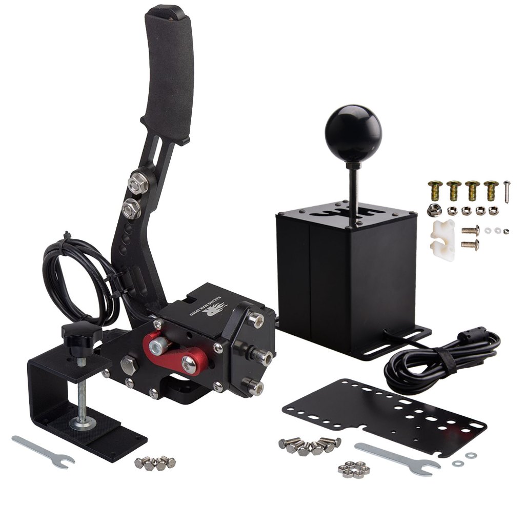 Pc Racing Game Usb Handbrake With H Gear Shifter Suit For Logitech G