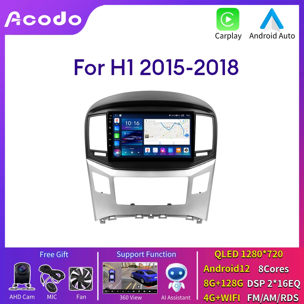 Acodo For Hyundai H1 2015 2018 Android 12 Car Stereo Support Carplay