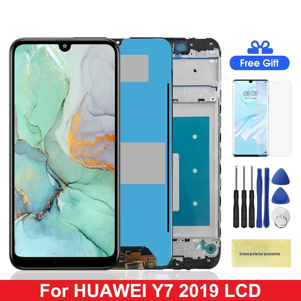 Original For Huawei Y7 2019 DUB LX3 DUB L23 DUB LX1 Y7 Prime 2019 Y7