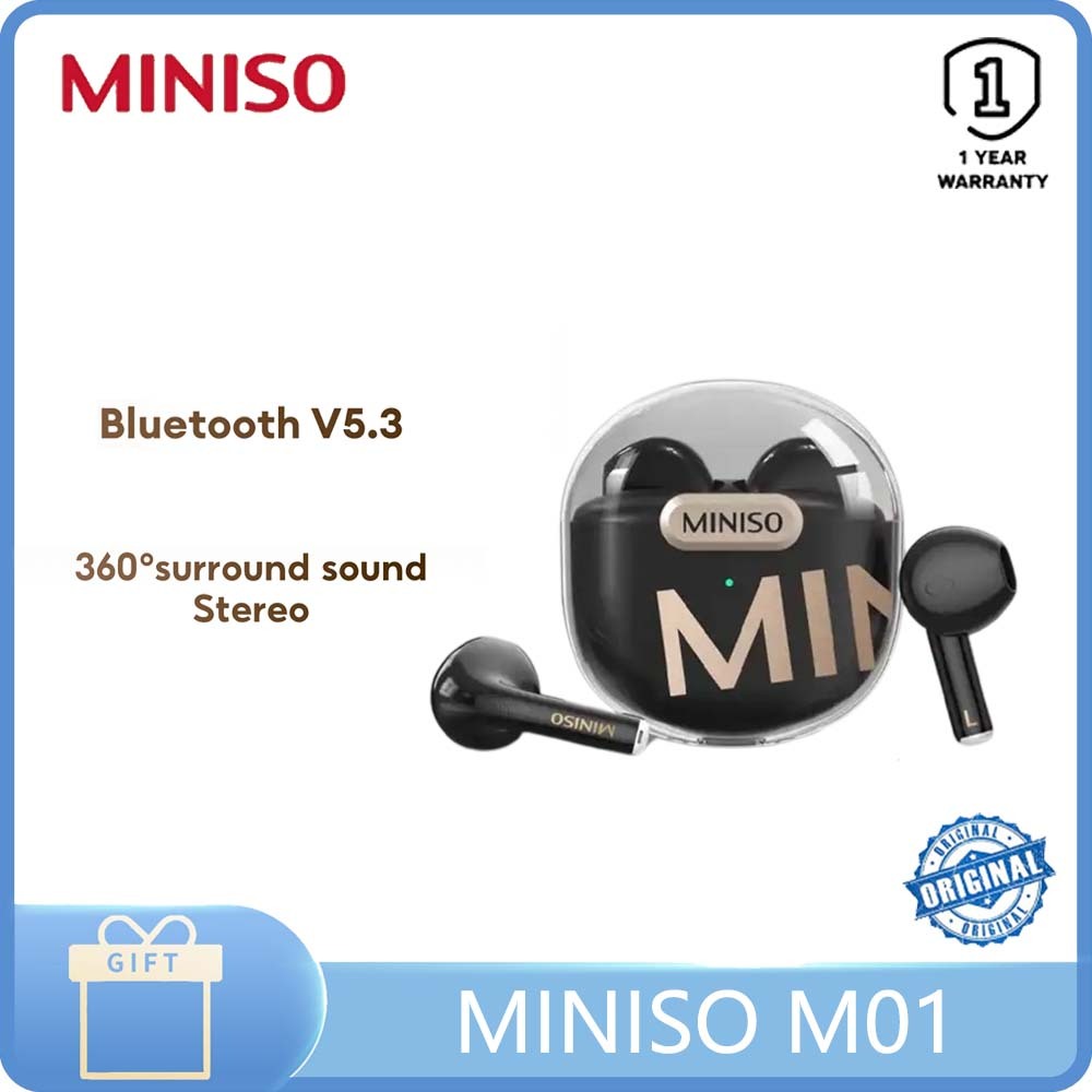 Miniso M V Wireless Headphones Noise Reduction Sports Helmet