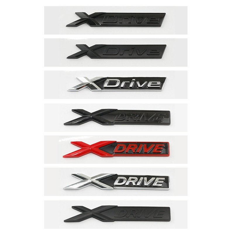 Bmw Modification Xdrive Sdrive Logo Bmw Trunk Fender Side Emblem