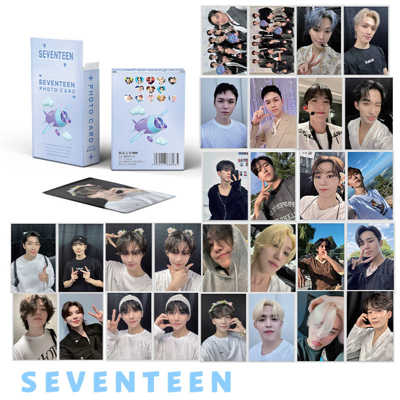 Pcs Box Seventeen Photocards Sector Face The Sun Darling Power Of