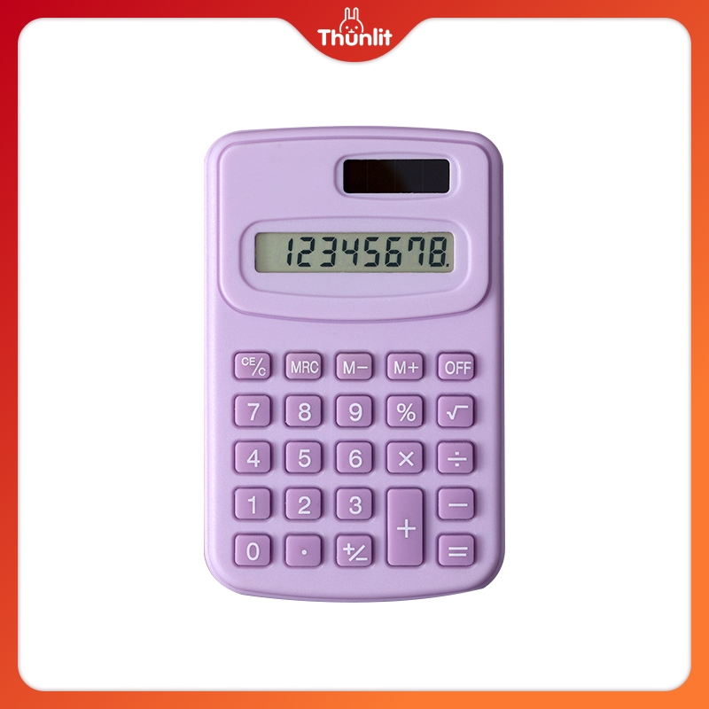 Thunlit Mini Calculator Wholesale 8 Digit Cute Small Portable Square