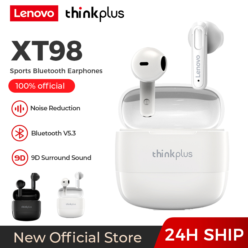 Lenovo XT98 Thinkplus Wireless Earphones Bluetooth Earbuds TWS With Mic