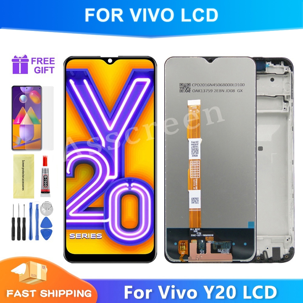 Original For VIVO Y20i LCD Y20 Y20sg Y12s Y21s 2021 Y15A Y15S Y12A LCD