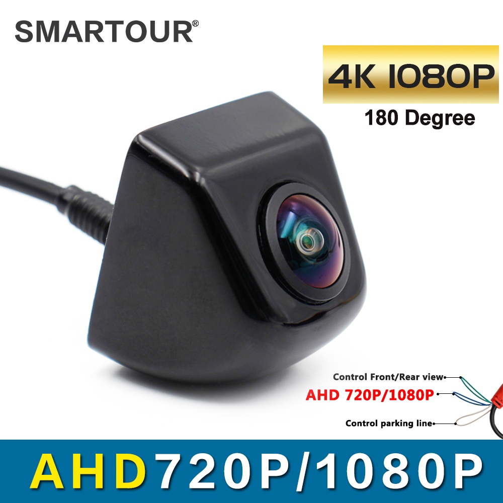 Smartour AHD 1920x1080P AHD 720P Car Camera 180 Degree Fish Eye Lens