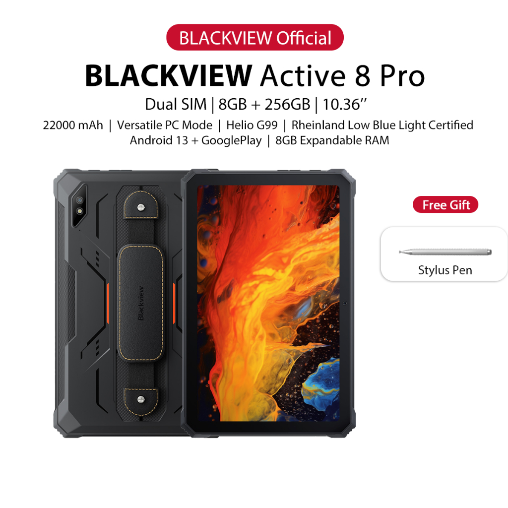 Blackview Active 8 Pro 10 36 Inch 8 256GB MediaTek Helio G99 Octa Core