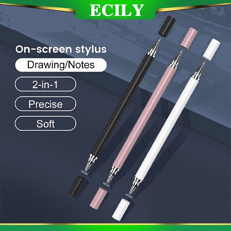 Ecily In Stylus Pen For Phone Tablet Capacitive Touch Pencil For