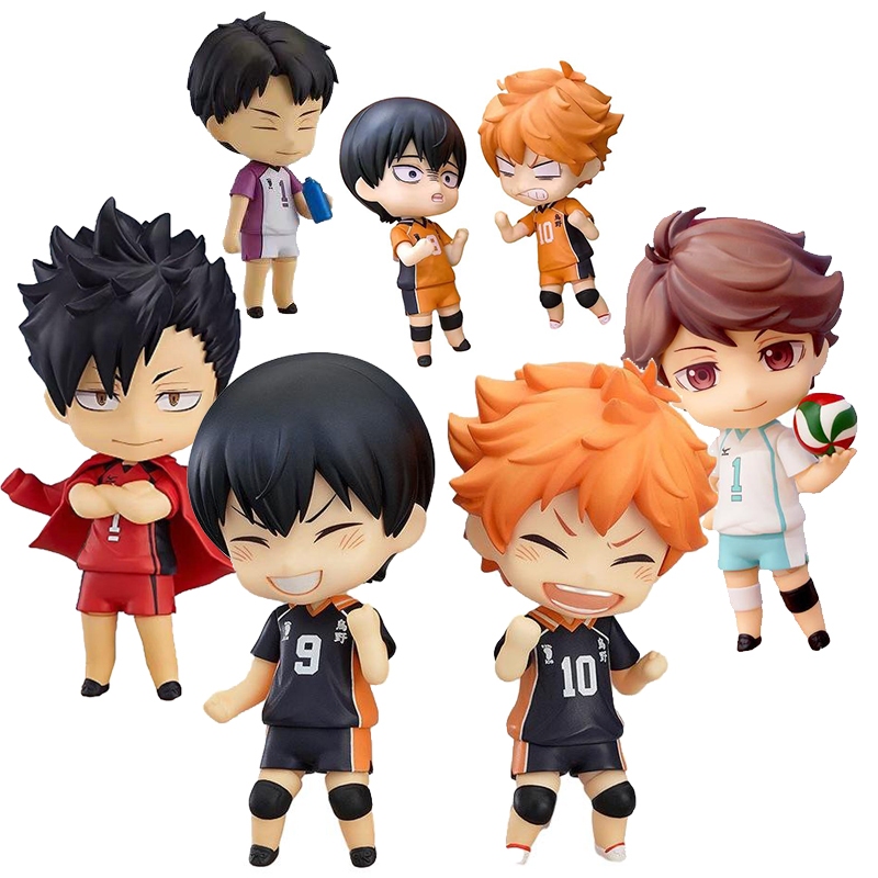 Nendoroid Haikyuu Action Figure Shoyo Hinata 461 1411 Tobio Kageyama