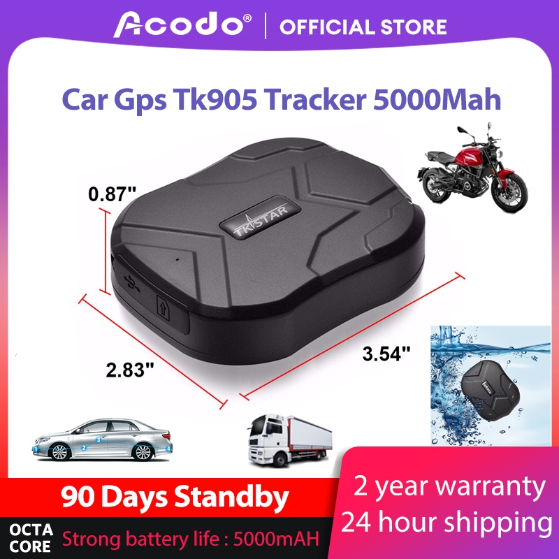 Acodo Tkstar Car Gps Tk Tracker Mah Days Standby G Vehicle