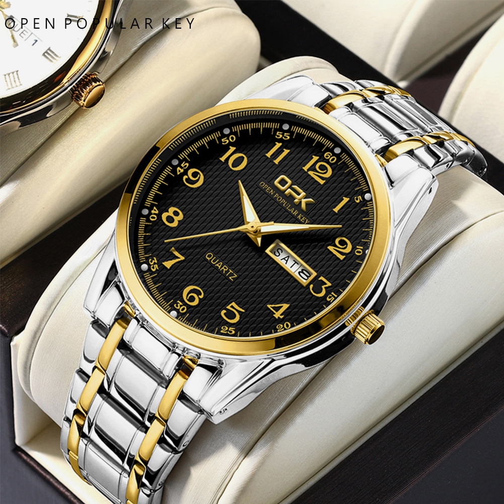 Opk Watch For Men Water Proof Relo Man Original Genuine Quartz